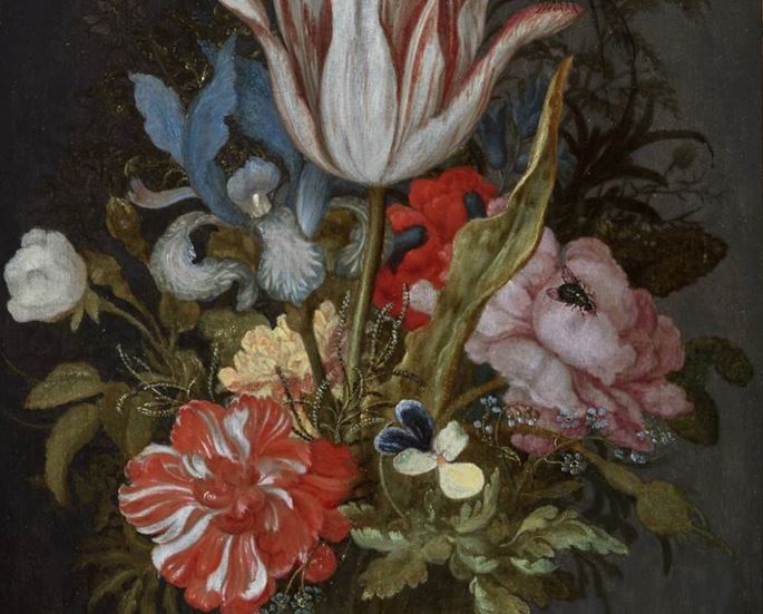 Balthasar van der  Ast - Still life of Flowers in a Vase. | MasterArt